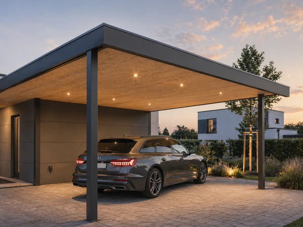 Carports Graz · Stahlbau Pittler